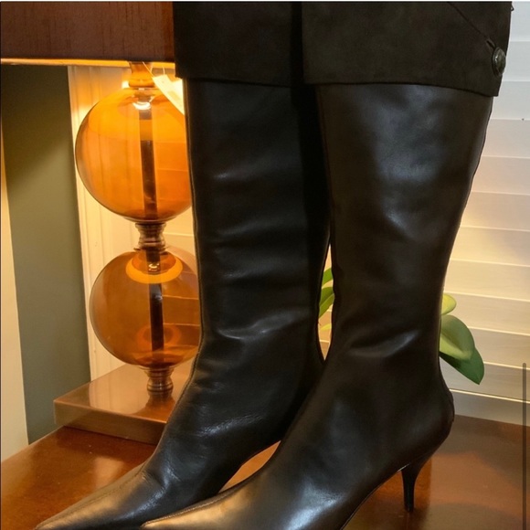 Chocolate Nine West Boots - Picture 8 of 10